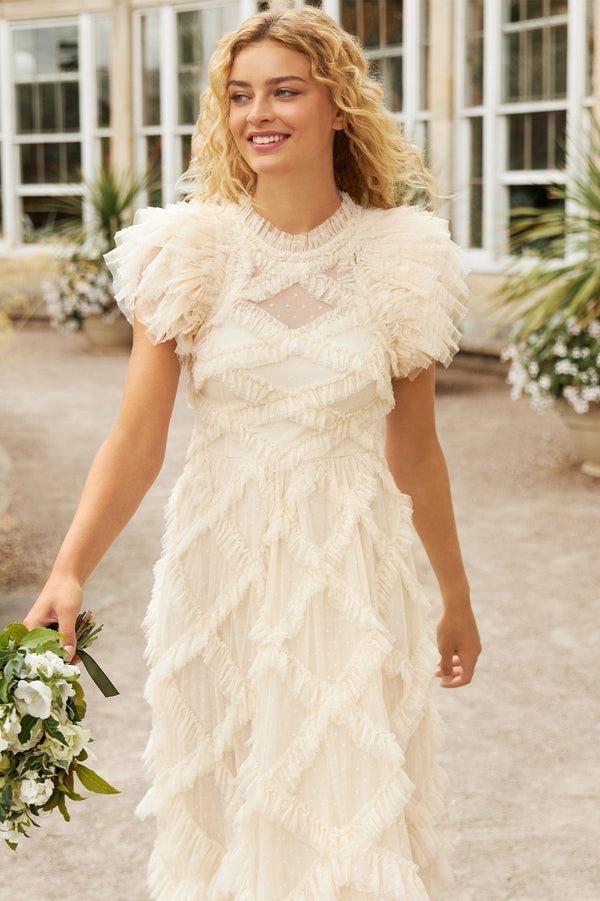 needle & thread Genevieve Ruffle Gown
