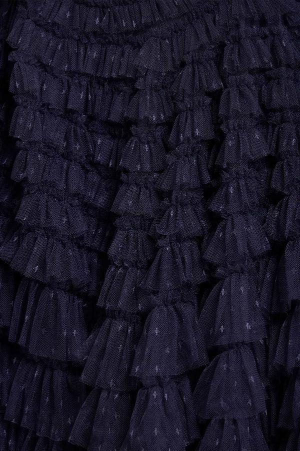Needle & Thread Hattie Ruffle Ankle Skirt