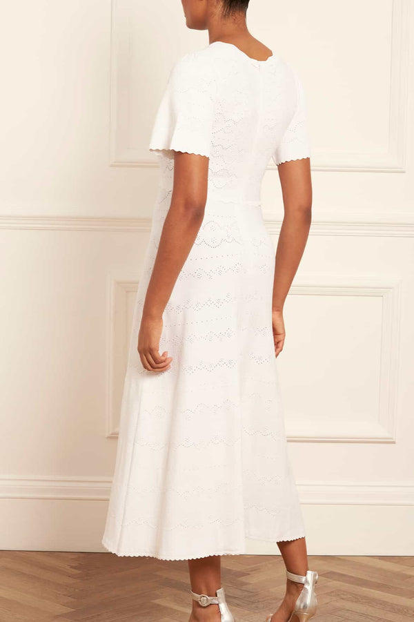 Needle & Thread Lace Knit Gown