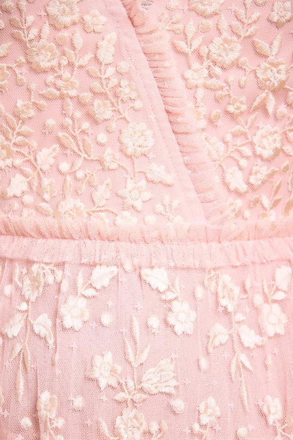 Needle & Thread Layered Lace Midaxi Dress