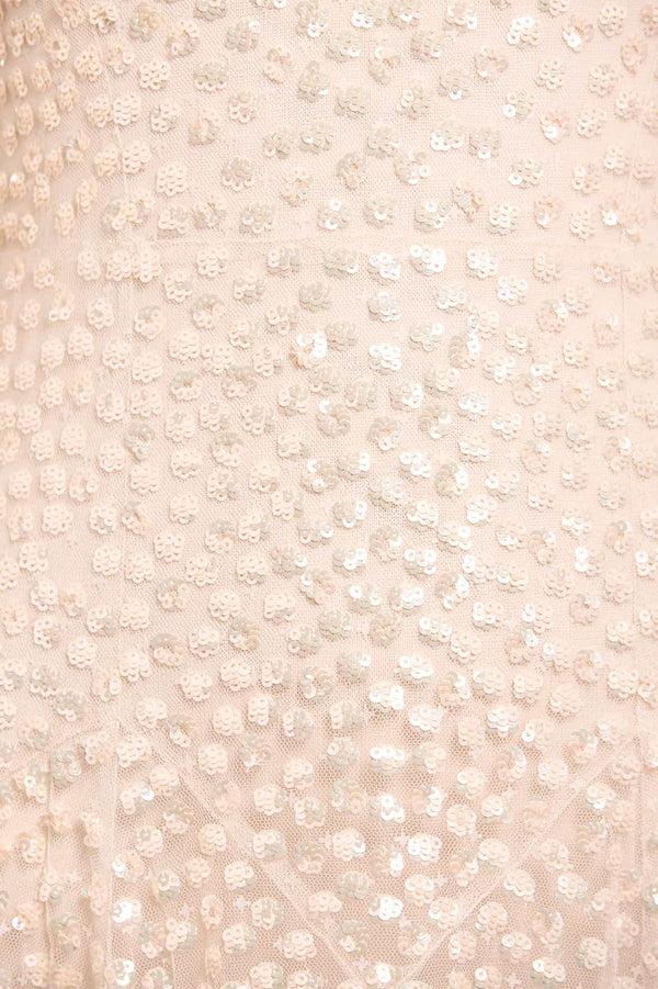 Needle & Thread Leila Dot Sheer Ankle Gown