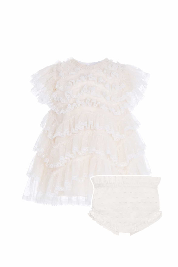 Needle & Thread Libby Lace Baby Dress