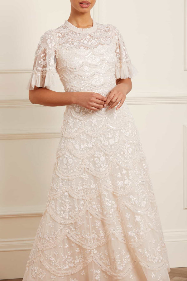 Needle & Thread Lily Bloom Ankle Gown