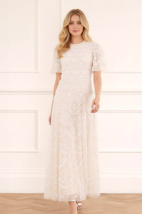 needle & thread Lily Bloom Ankle Gown