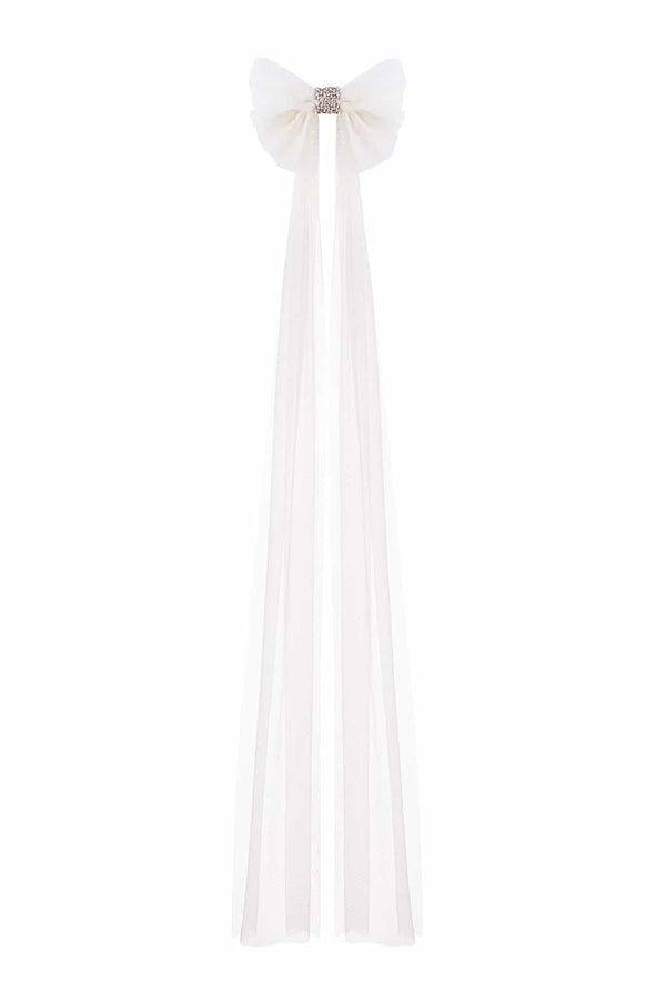 Needle & Thread Long Tulle Hair Bow