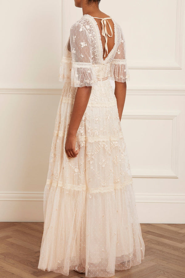 Needle & Thread Lottie Lace Gown