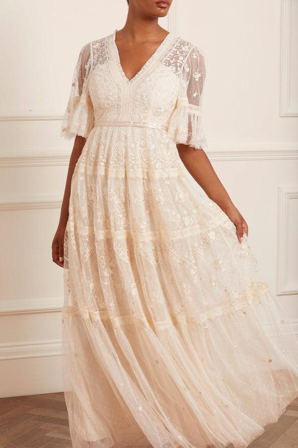 needle & thread Lottie Lace Gown