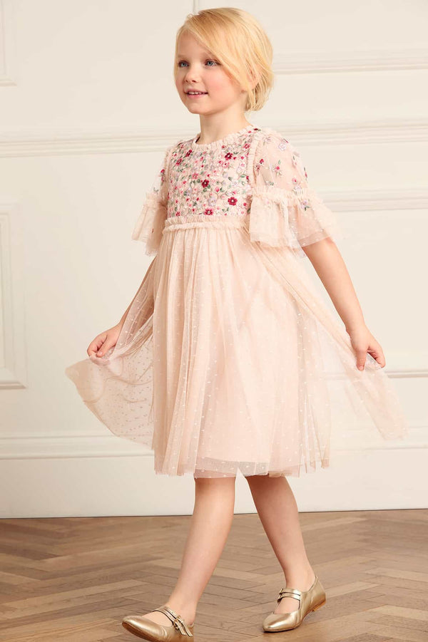 needle & thread Lunaria Wreath Bodice Kids Dress