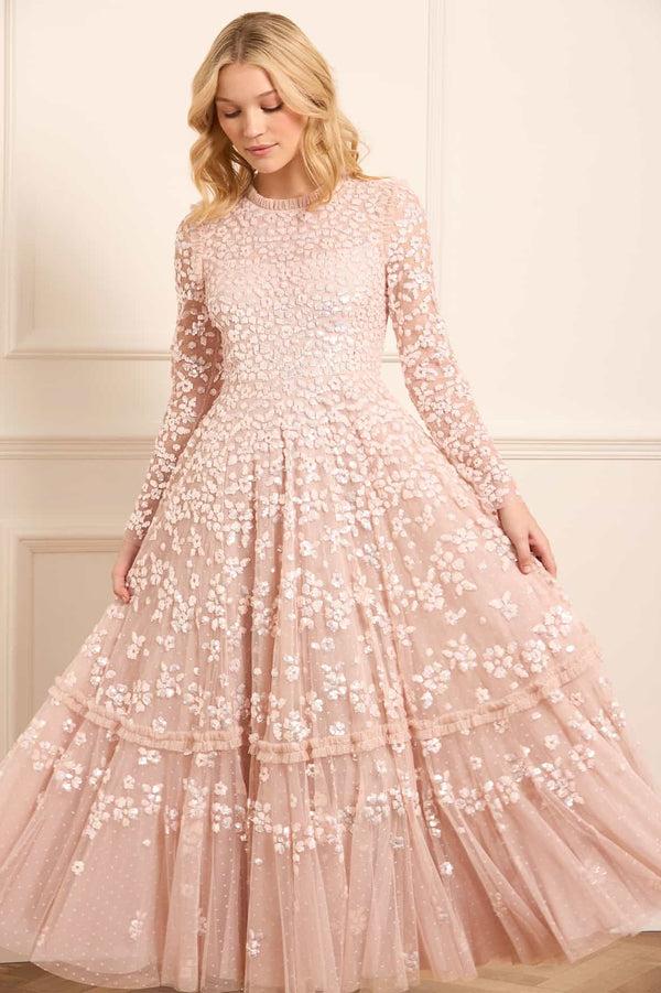 needle & thread Maeva Ankle Gown