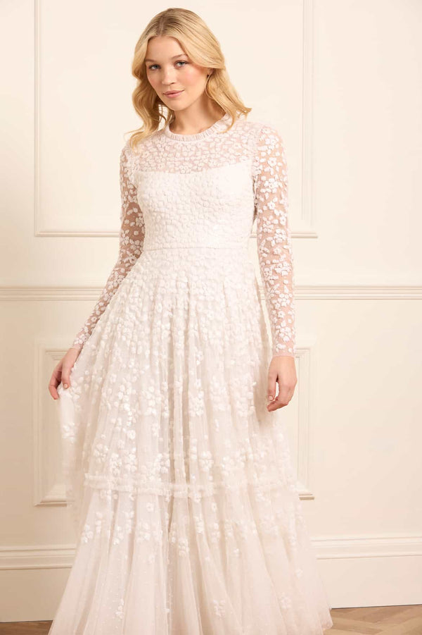 needle & thread Maeva Ankle Gown