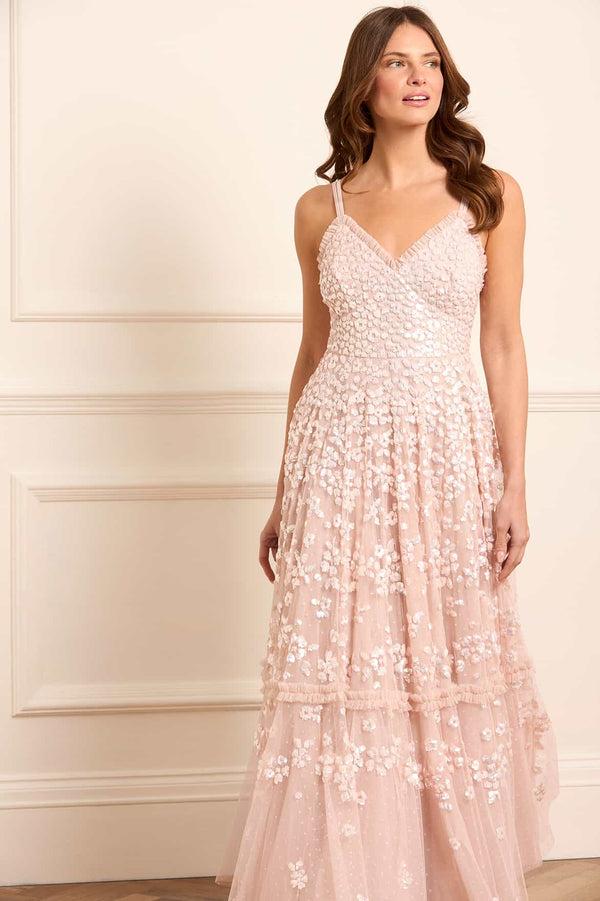 Needle & Thread Maeva Cami Ankle Gown