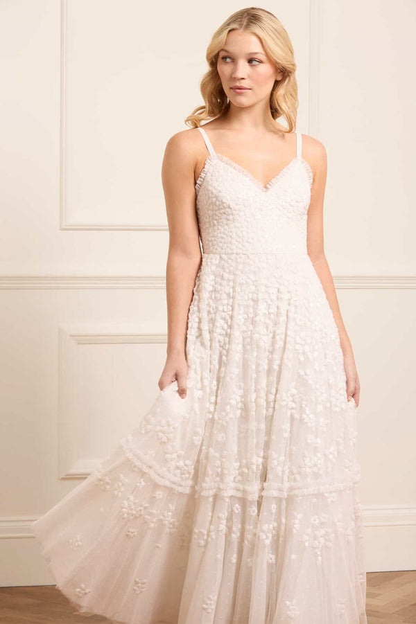 needle & thread Maeva Cami Ankle Gown