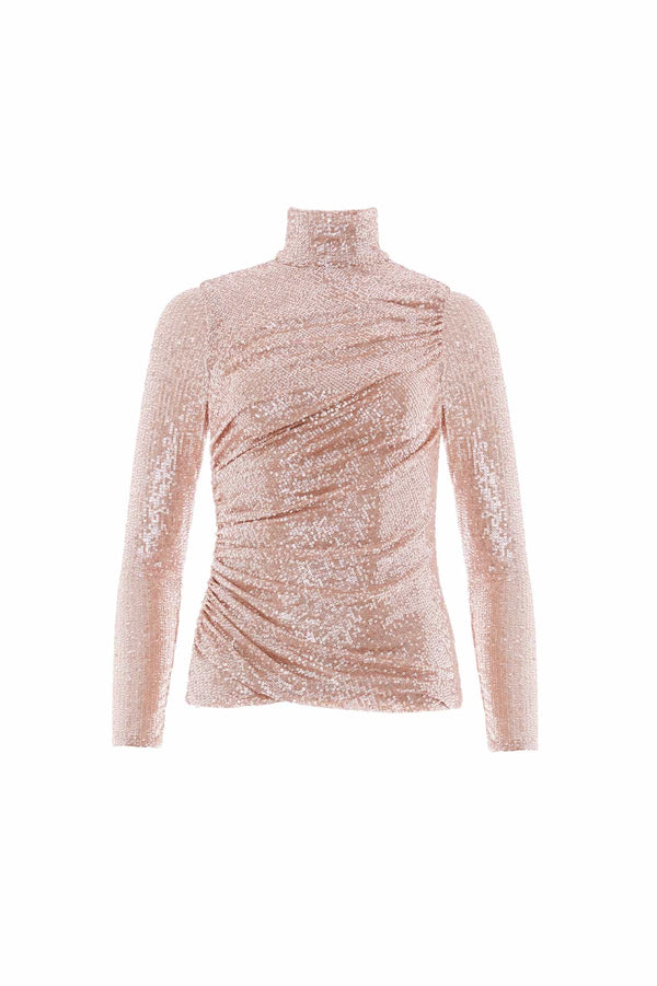 Needle & Thread Malia Turtleneck Top