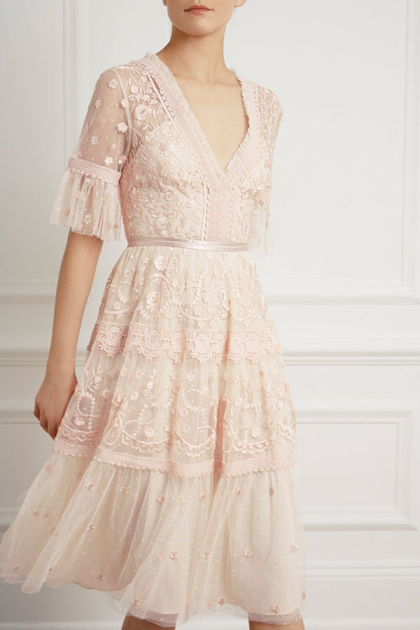 needle & thread Midsummer Lace Dress