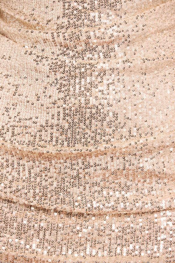 Needle & Thread Nova One-Shoulder Micro Mini Dress