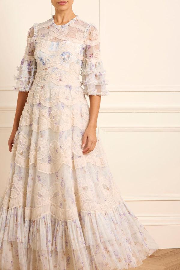 Needle & Thread Ophelia Ditsy Ingrid Gown