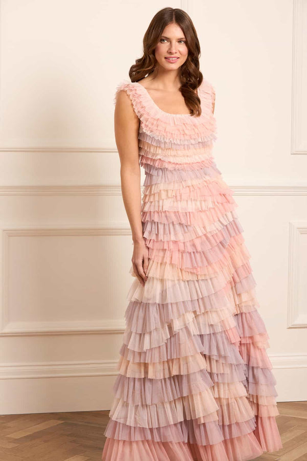 Needle & Thread Petra Ruffle Gown
