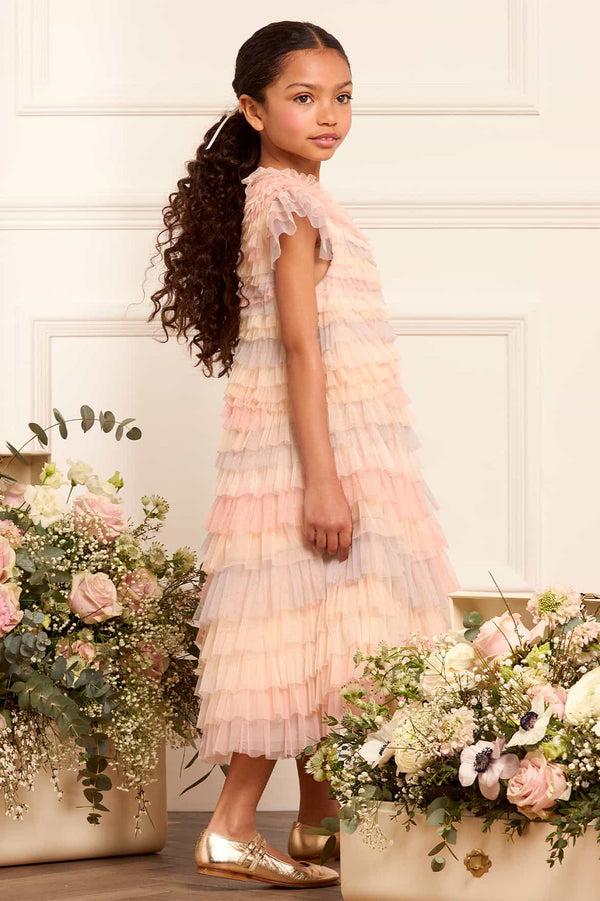 Needle & Thread Petra Ruffle Kids Dress