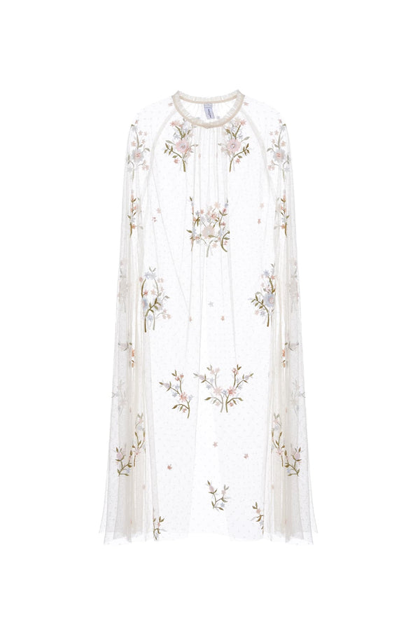 Needle & Thread Petunia Midaxi Cape