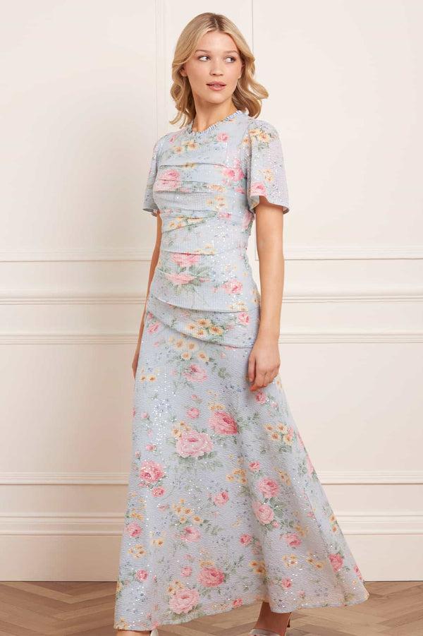 Needle & Thread Pompadour Garden Sequin Gown