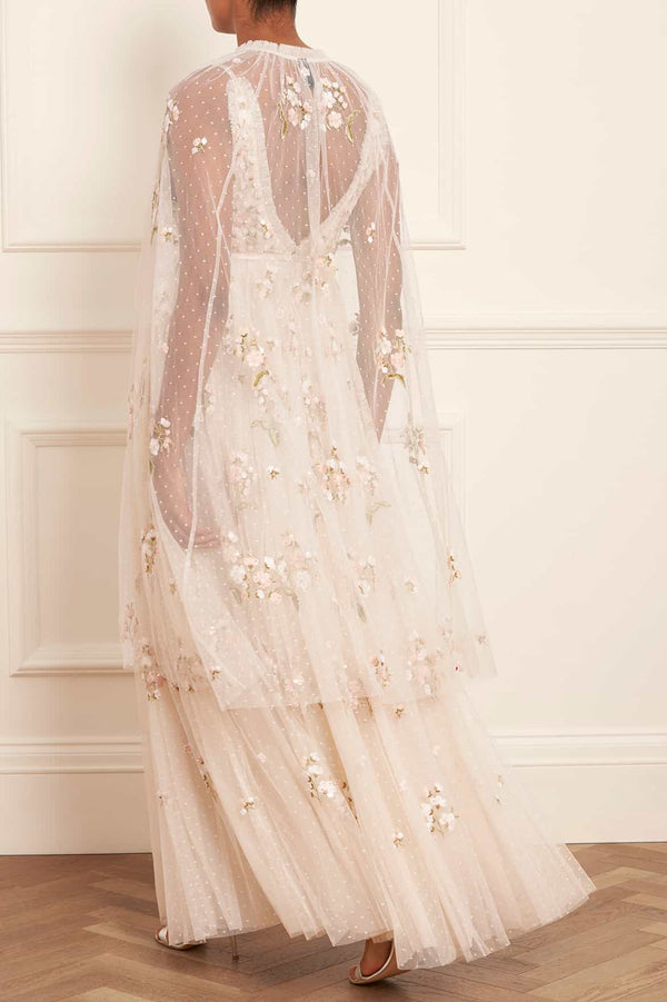 Needle & Thread Posy Midaxi Open Cape