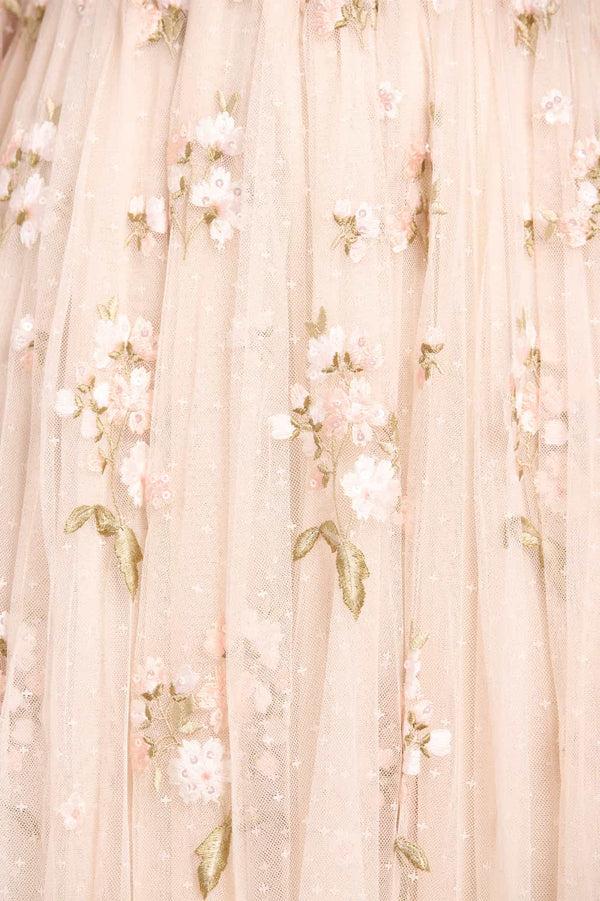 Needle & Thread Posy Round Neck Gown