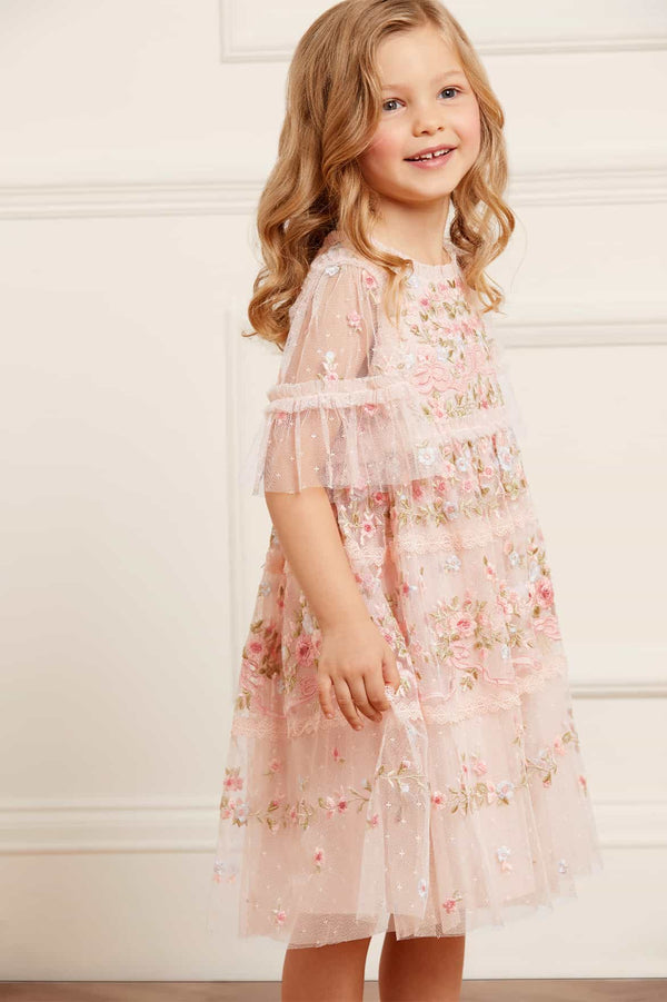 Needle & Thread Ribbon Bouquet Kids Dress