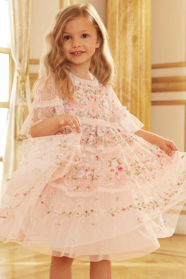 needle & thread Ribbon Bouquet Kids Dress