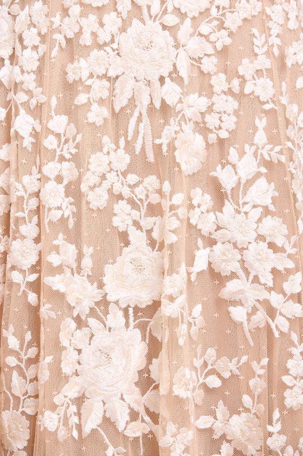 Needle & Thread Rosa Scoop Neck Ankle Gown