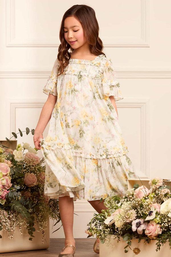 needle & thread Rose Bella Chiffon Kids Dress