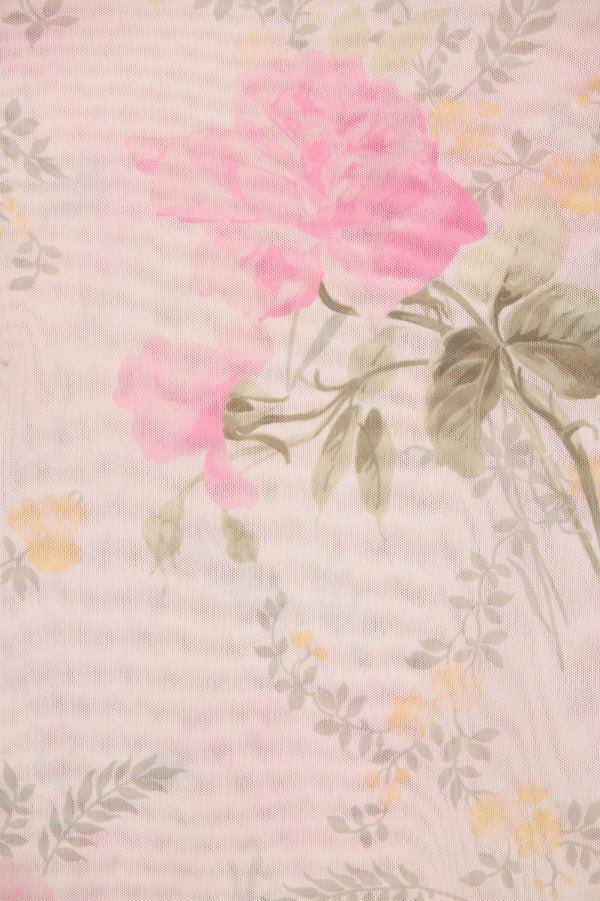 Needle & Thread Rose Draped One-Shoulder Ankle Gown