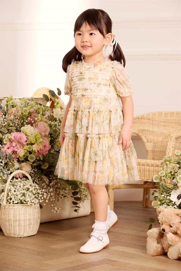needle & thread Rose Ruffle Frill Baby Dress
