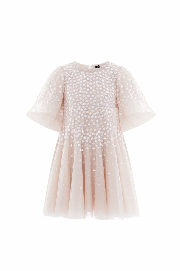 Needle & Thread Scallop Sequin Kids Dress