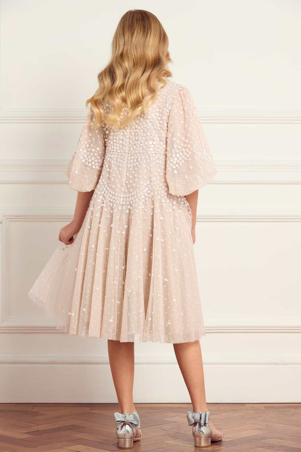 Needle & Thread Scallop Sequin Kids Dress