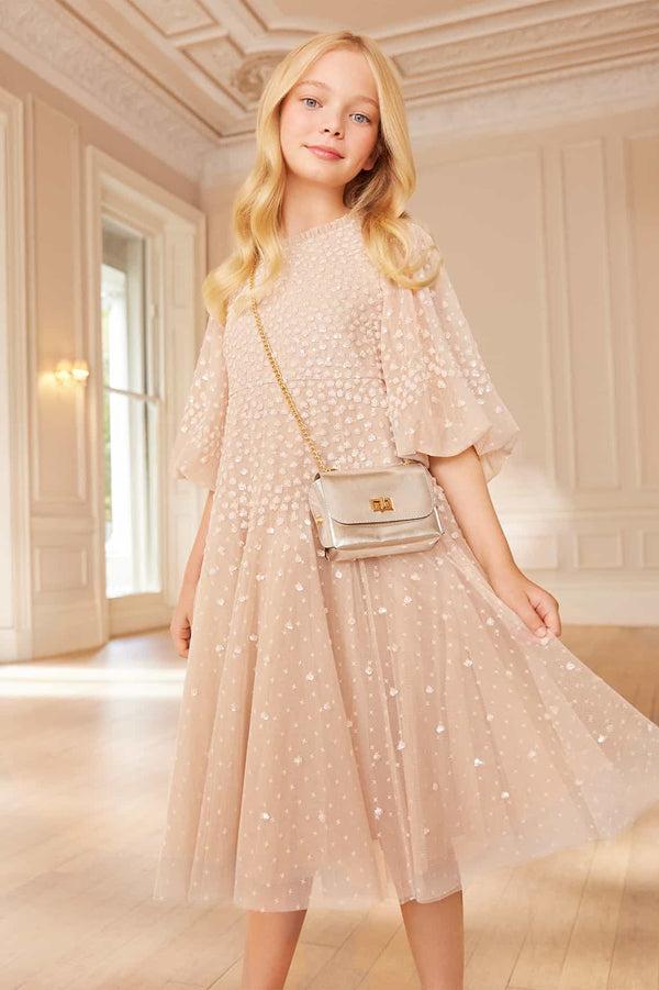 needle & thread Scallop Sequin Kids Dress