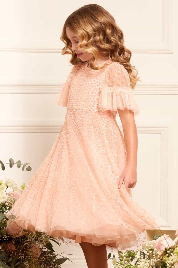 Needle & Thread Scatter Dot Kids Dress