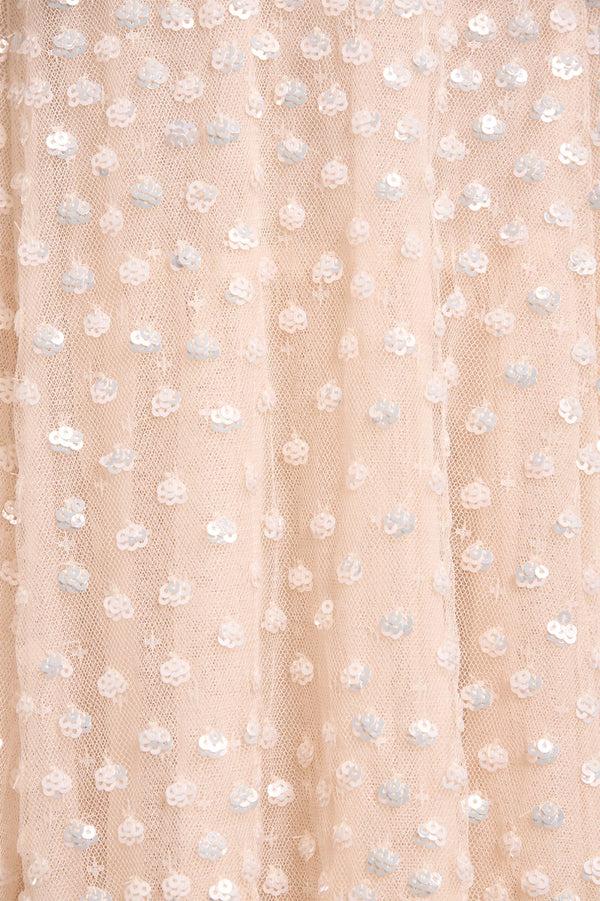 Needle & Thread Scatter Dot Round Neck Ankle Gown
