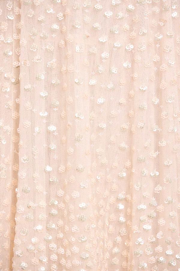 Needle & Thread Scatter Dot Ruffle Ankle Gown