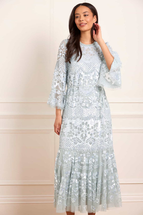 needle & thread Snowdrop Ankle Gown