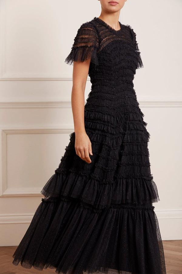 Needle & Thread Valentine Ruffle Gown