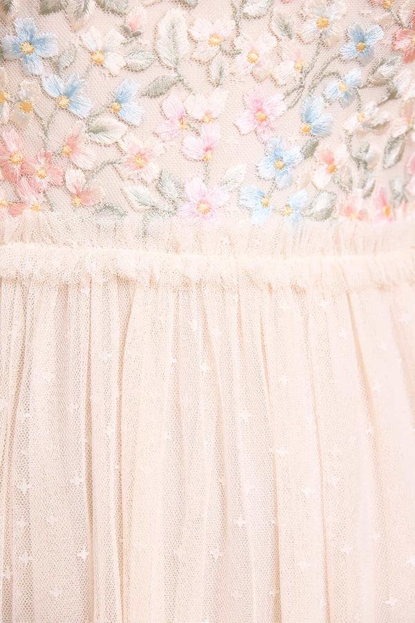 Needle & Thread Versailles Ditsy Bodice Ankle Gown