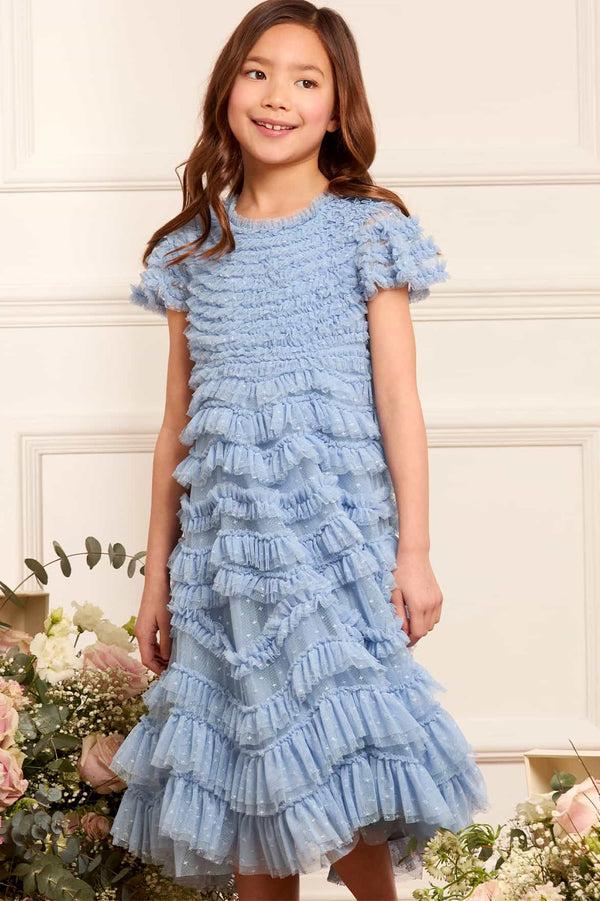 needle & thread Wild Rose Ruffle Kids Dress