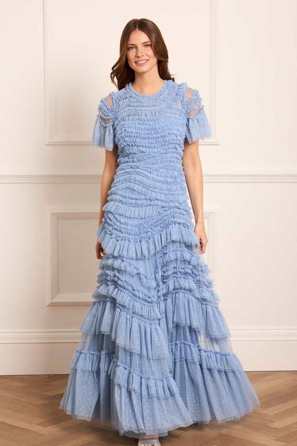 Needle & Thread Wild Rose Short Sleeve Gown