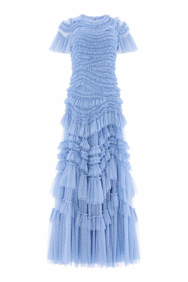 Needle & Thread Wild Rose Short Sleeve Gown