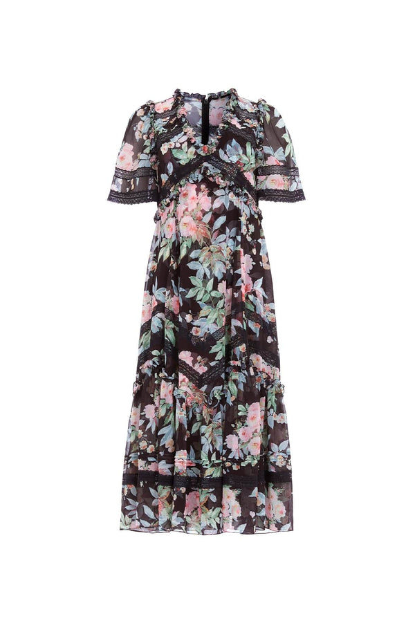 Needle & Thread Paradise Garden Sonata Georgette Ballerina Dress