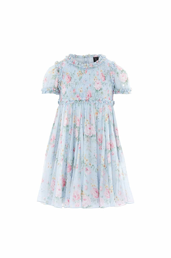 Needle & Thread Pompadour Garden Giselle Chiffon Kids Dress