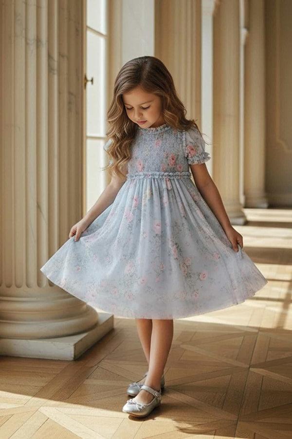 needle & thread Pompadour Garden Giselle Chiffon Kids Dress