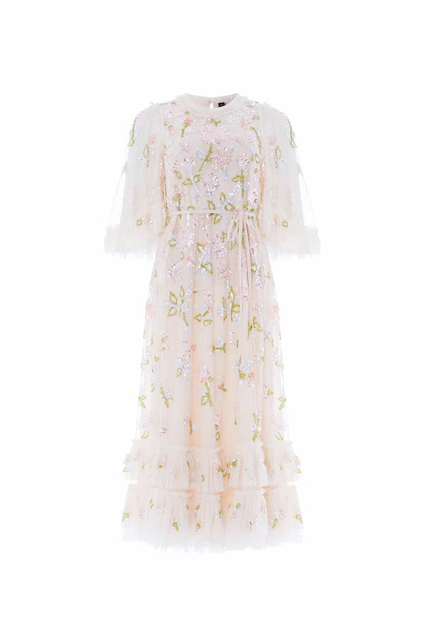 Needle & Thread Sequin Dandelion Gloss Ballerina Dress