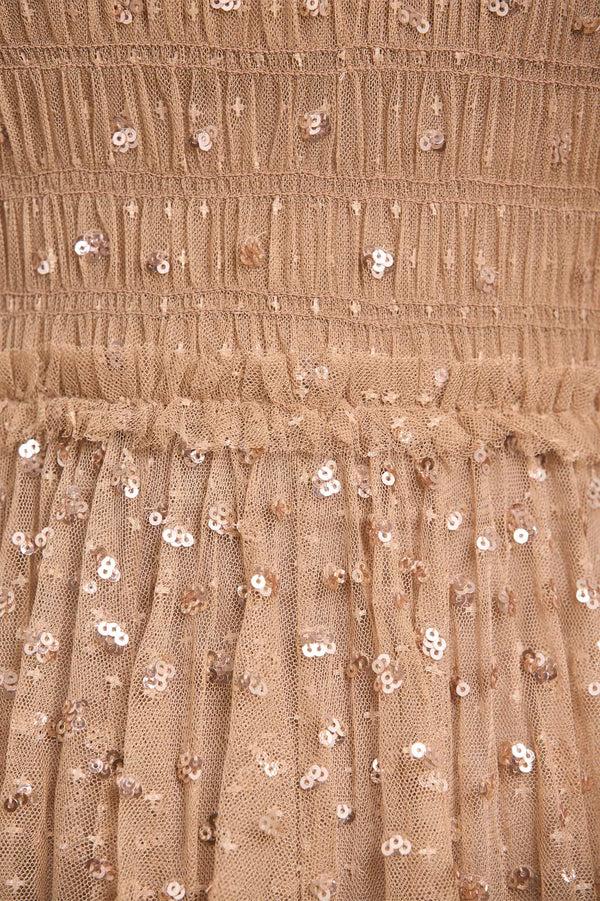 Needle & Thread Sequin Giselle Smocked Ballerina Dress