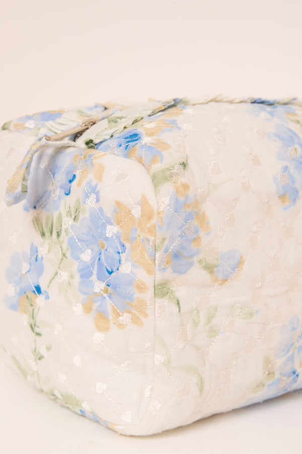 Needle & Thread Summer Posy Medium Quilted Makeup Bag
